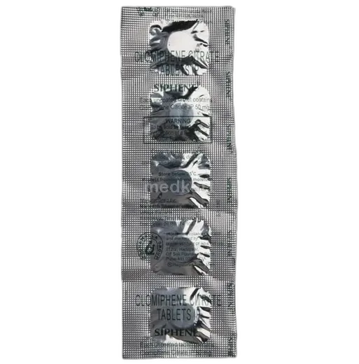 siphene 50mg tablet 5's